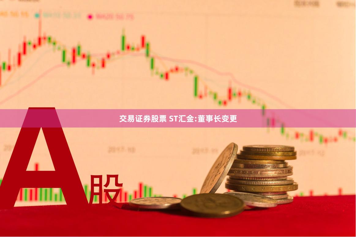 交易证券股票 ST汇金:董事长变更