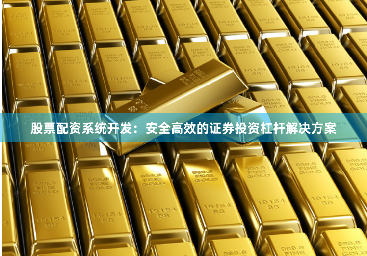 股票配资系统开发：安全高效的证券投资杠杆解决方案